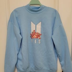 Light Blue BTS Sweatshirt